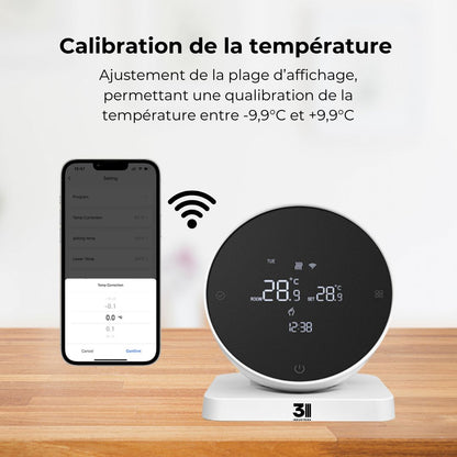 Thermostat Nouvelle Génération – Connecté et Intelligent - 3i industries